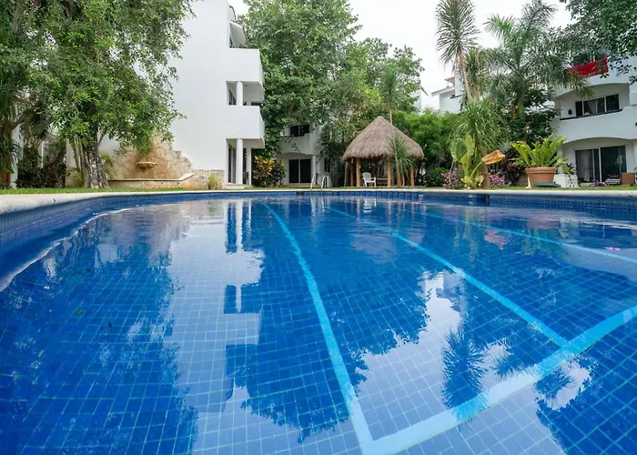 3 Bedroom With Pool - Playacar Phase Ii - At Pakal Complex 21 *