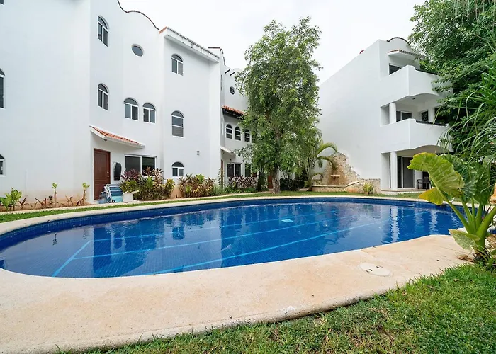 3 Bedroom With Pool - Playacar Phase Ii - At Pakal Complex 21 Playa del Carmen